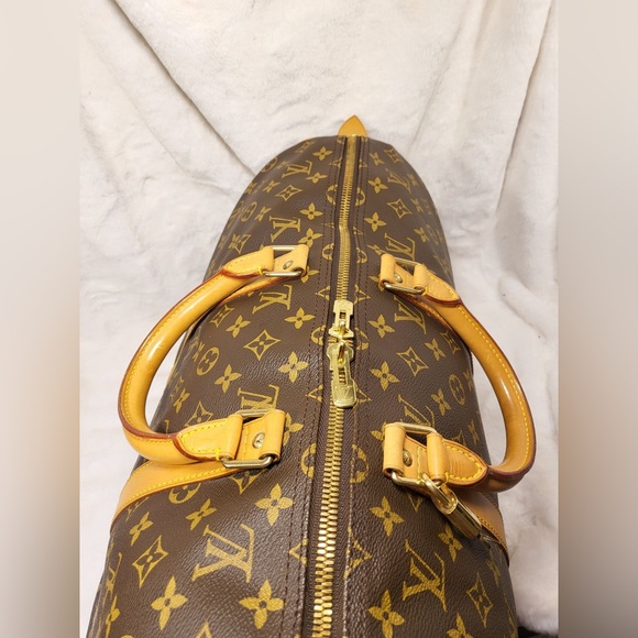Authentic Louis Vuitton Keepall 50 luggage travel duffel bag - Picture 4 of 16